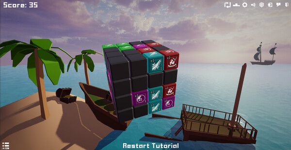 Djikstra's Enigmatic Puzzle Cube screenshot 1