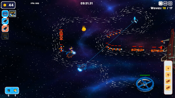 Space Cheese Defenders screenshot 3