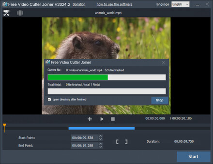 Free Video Cutter Joiner screenshot 4