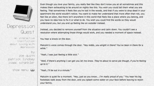 Depression Quest screenshot 3