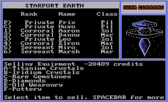 Star Command (1988) screenshot 3