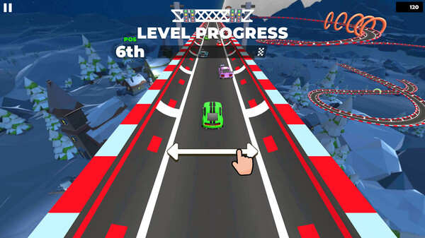 Skyline Sprint: Turbo Tracks screenshot 8