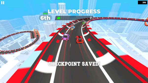 Skyline Sprint: Turbo Tracks screenshot 2