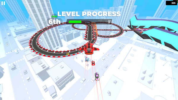 Skyline Sprint: Turbo Tracks screenshot 9