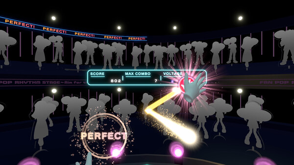 FAN POP RHYTHM STAGE〜Aim for the♡〜 screenshot 2