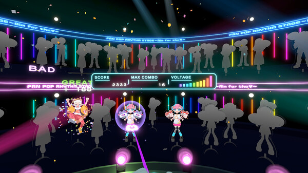 FAN POP RHYTHM STAGE〜Aim for the♡〜 screenshot 4
