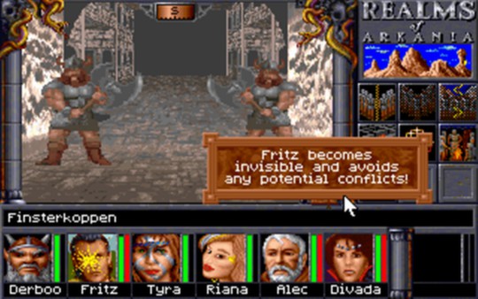 Realms of Arkania 2 - Star Trail Classic screenshot 2