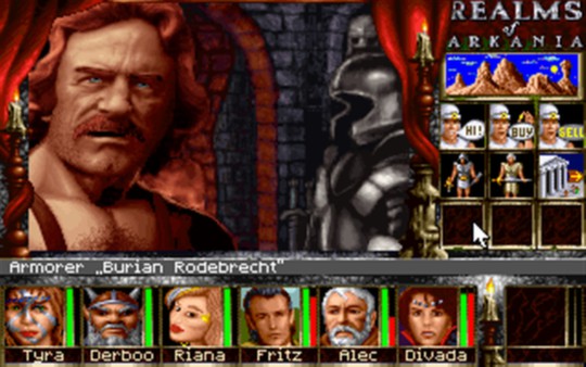 Realms of Arkania 3 - Shadows over Riva Classic screenshot 1