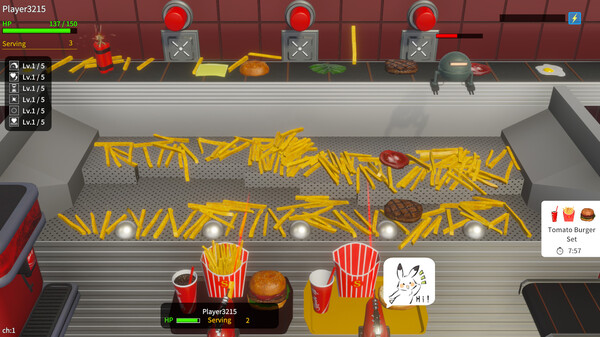 French Fries Pusher Friends screenshot 2
