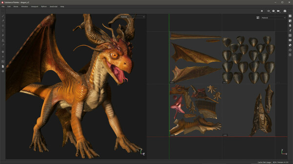 Substance 3D Painter 2024 screenshot 5