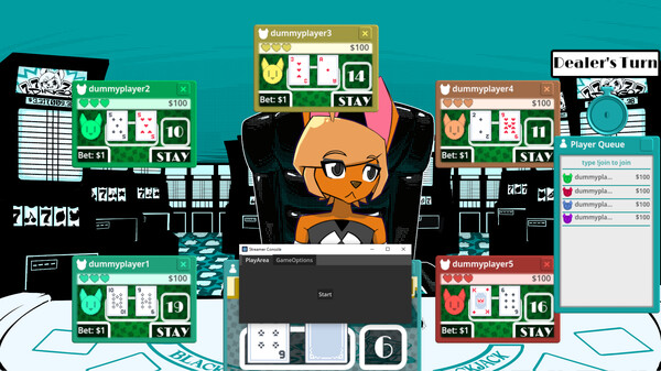 Cole Dingo's Vtuber Blackjack screenshot 4