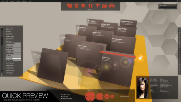 CardFile3D screenshot 3