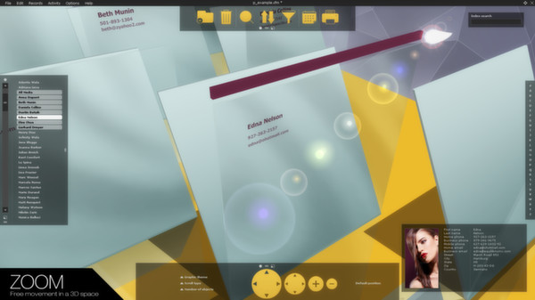 CardFile3D screenshot 5