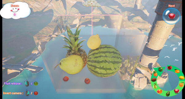 Suika game 3D screenshot 1