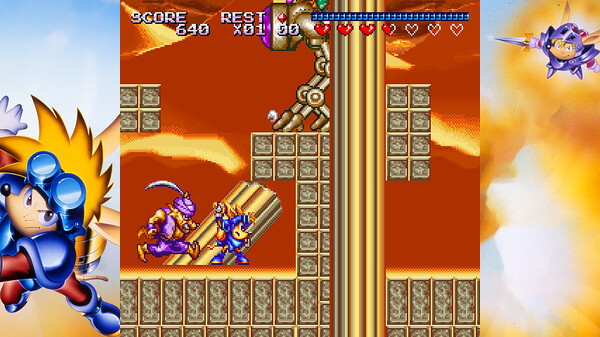 Rocket Knight Adventures: Re-Sparked screenshot 2