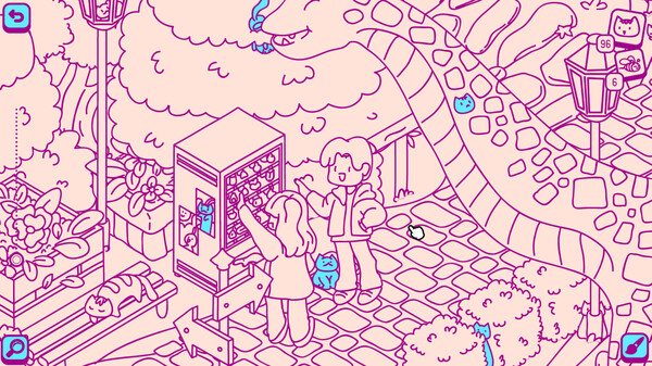 Cats and Seek: Dino Park screenshot 1