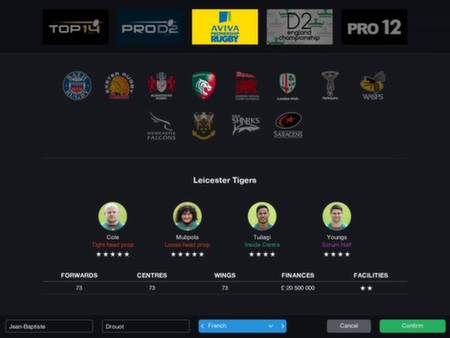 Pro Rugby Manager 2015 screenshot 10