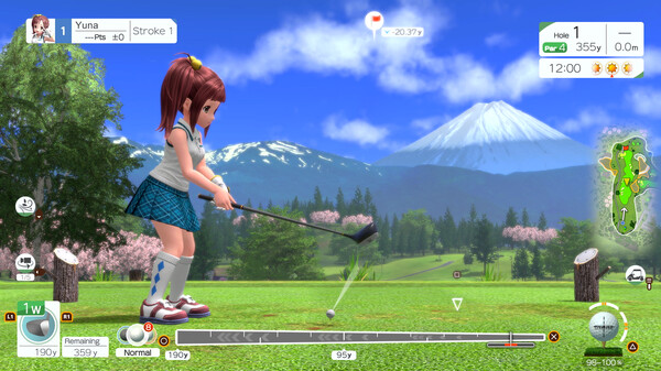 EVERYBODY'S GOLF HOT SHOTS screenshot 1