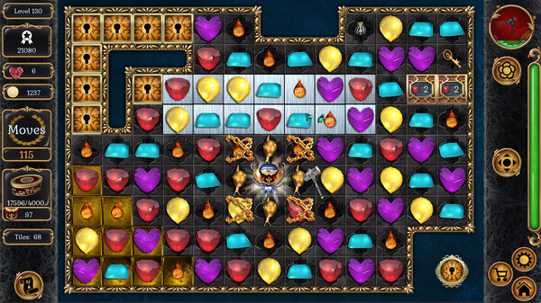 Jewel Match Origins 3 - Camelot Castle Collector's Edition screenshot 1