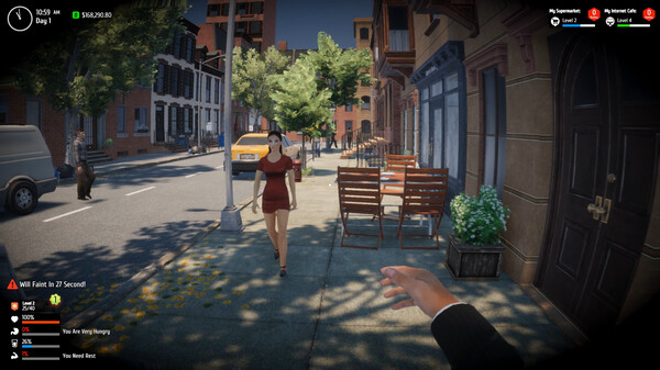 Supermarket & Internet Cafe Simulator screenshot 11