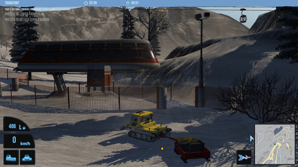 Snowcat Simulator screenshot 1