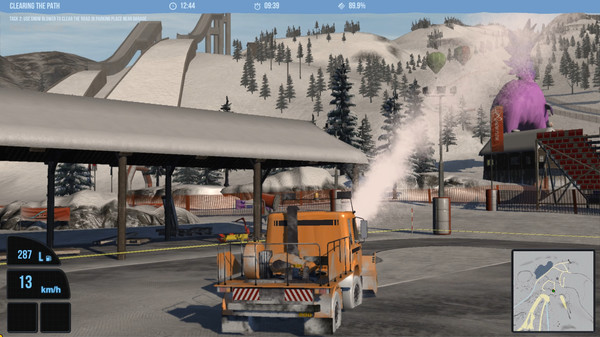 Snowcat Simulator screenshot 2