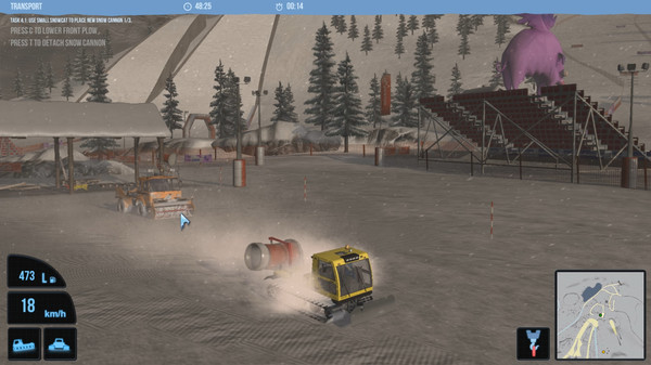 Snowcat Simulator screenshot 7