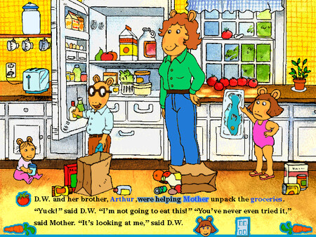 D.W. The Picky Eater screenshot 1