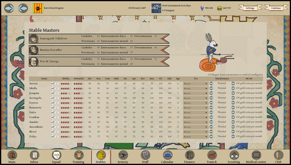 Jousting Manager screenshot 4