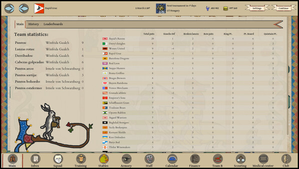 Jousting Manager screenshot 6