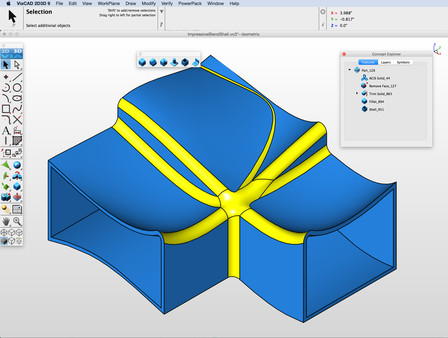 Punch! ViaCAD 2D/3D v9 + 3D Printing PowerPack LT screenshot 7