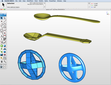 Punch! ViaCAD 2D/3D v9 + 3D Printing PowerPack LT screenshot 6
