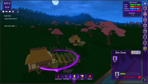 Matsudaira's Myoshu: A Sengoku Village Simulator screenshot 4