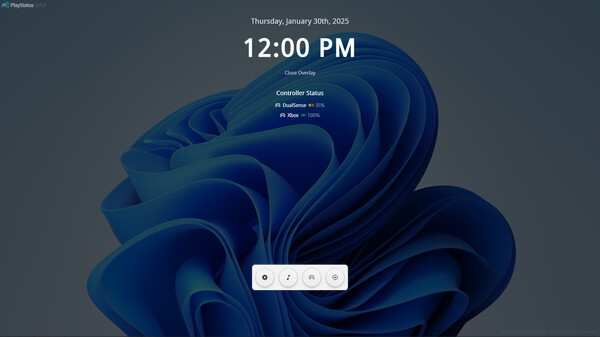 PlayStatus - Media & Controller Battery Overlay screenshot 4