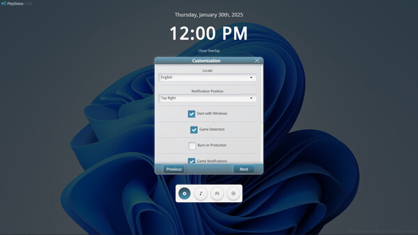 PlayStatus - Media & Controller Battery Overlay screenshot 12