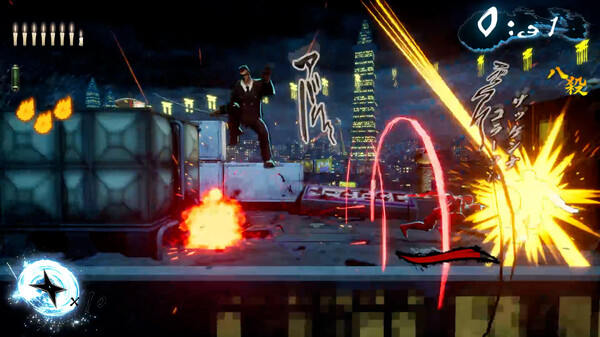 NINJA SLAYER NEO-SAITAMA IN FLAMES(ニンジャスレイヤー ネオサイタマ炎上) screenshot 2