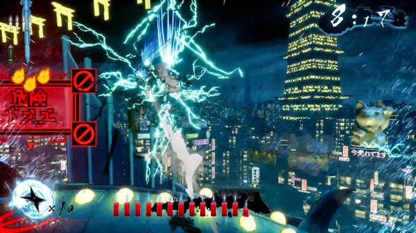 NINJA SLAYER NEO-SAITAMA IN FLAMES(ニンジャスレイヤー ネオサイタマ炎上) screenshot 1