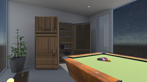 Pocketing the ball-Billiards Simulator - 8 ball- 3D pool screenshot 1