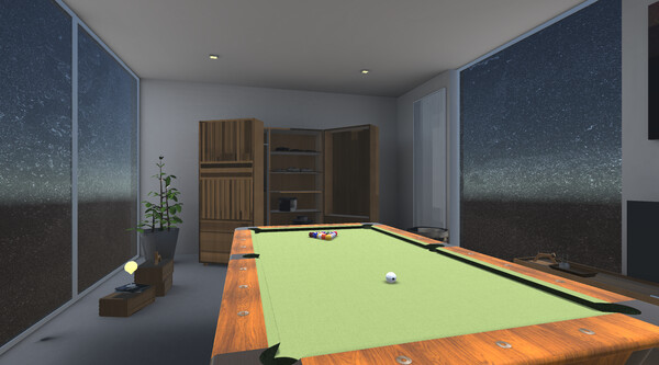 Pocketing the ball-Billiards Simulator - 8 ball- 3D pool screenshot 2