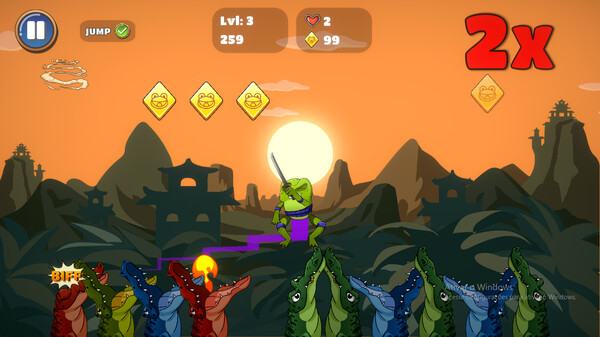 Ninja Frogs screenshot 4