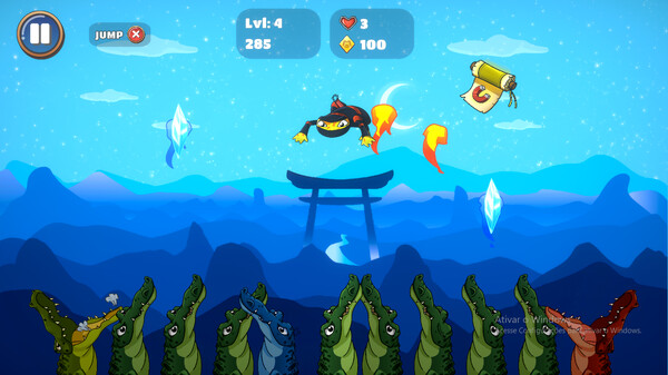 Ninja Frogs screenshot 3