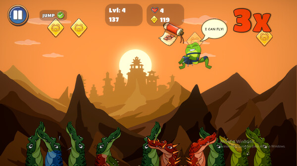 Ninja Frogs screenshot 2