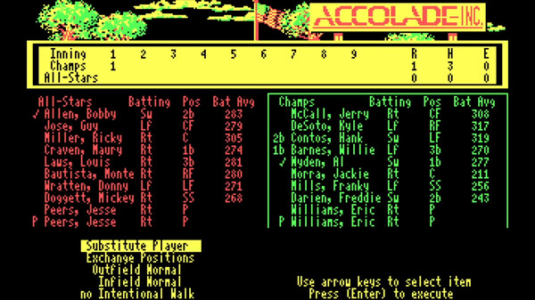 HardBall! + HardBall II screenshot 1