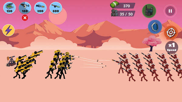 Stickman World Battle screenshot 2