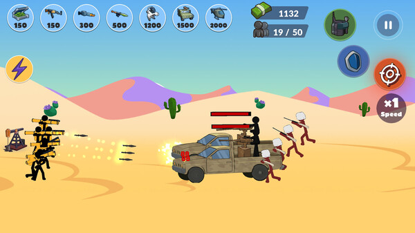 Stickman World Battle screenshot 1