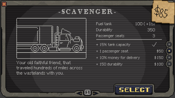 Dust Courier screenshot 1