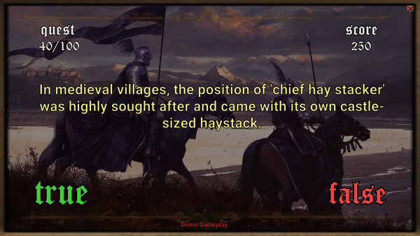 Medieval Questionnaire screenshot 6