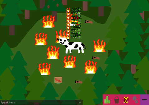 Cow Life Sim RPG screenshot 1