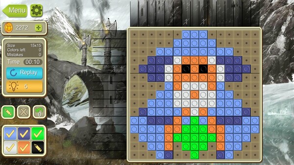 Simple Mosaics - Nonogram Puzzles screenshot 1