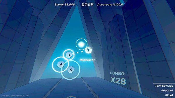 Aim Zen - Rhythmic Aim Trainer screenshot 2